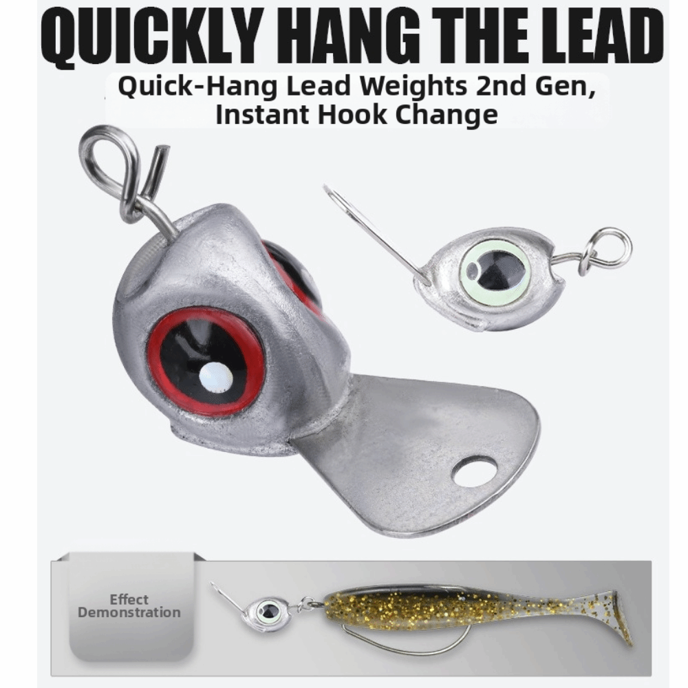 Fishing Lure Jig - 10pcs 10PCS Jig Head Lure Tongue