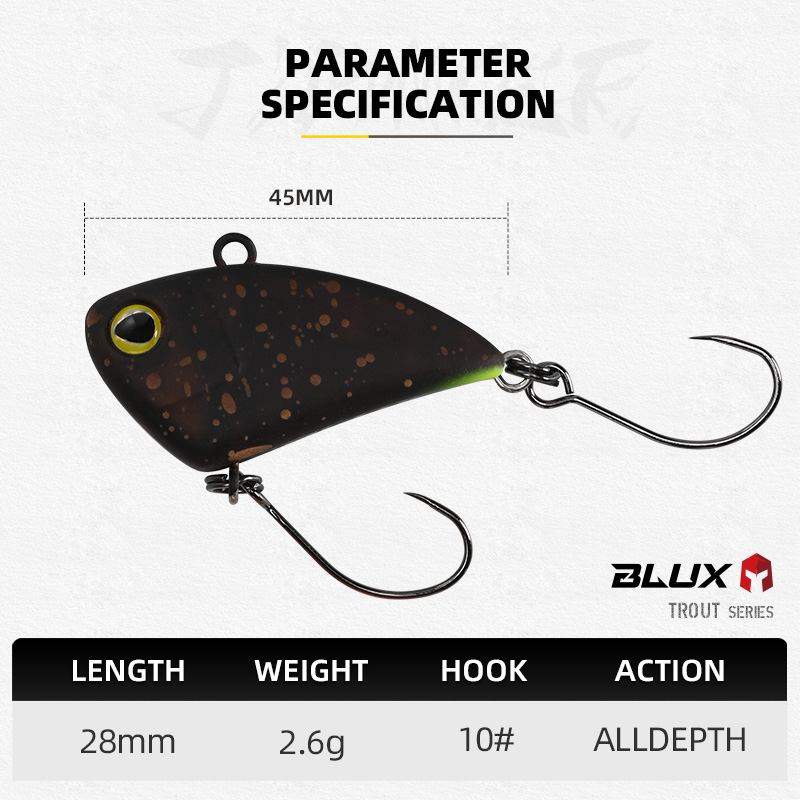 BLUX Tapdancer 28mm 2.6g Mini  - Fishing Lure Crankbait recension och pris