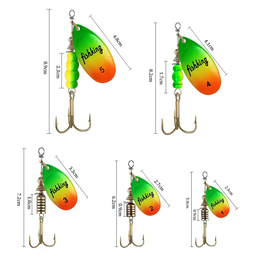 Metal Spoon Spinner Lure 3.9g  - Fishing Lure Crankbait recension och pris