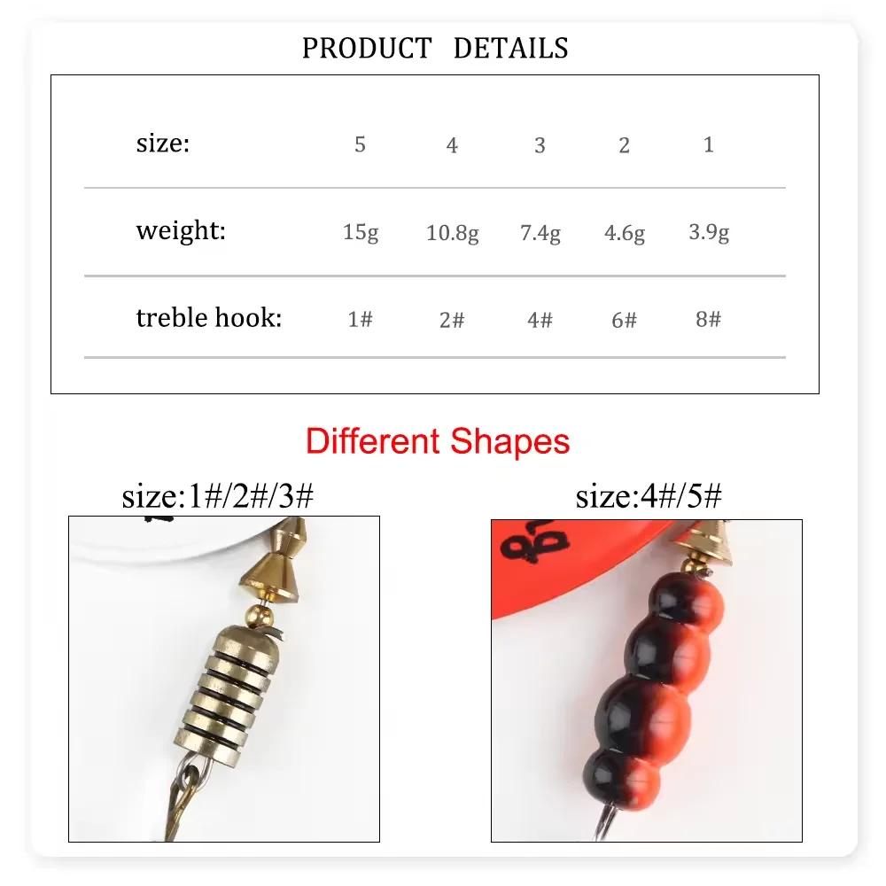 Metal Spoon Spinner Lure 3.9g  - Fishing Lure Crankbait recension och pris