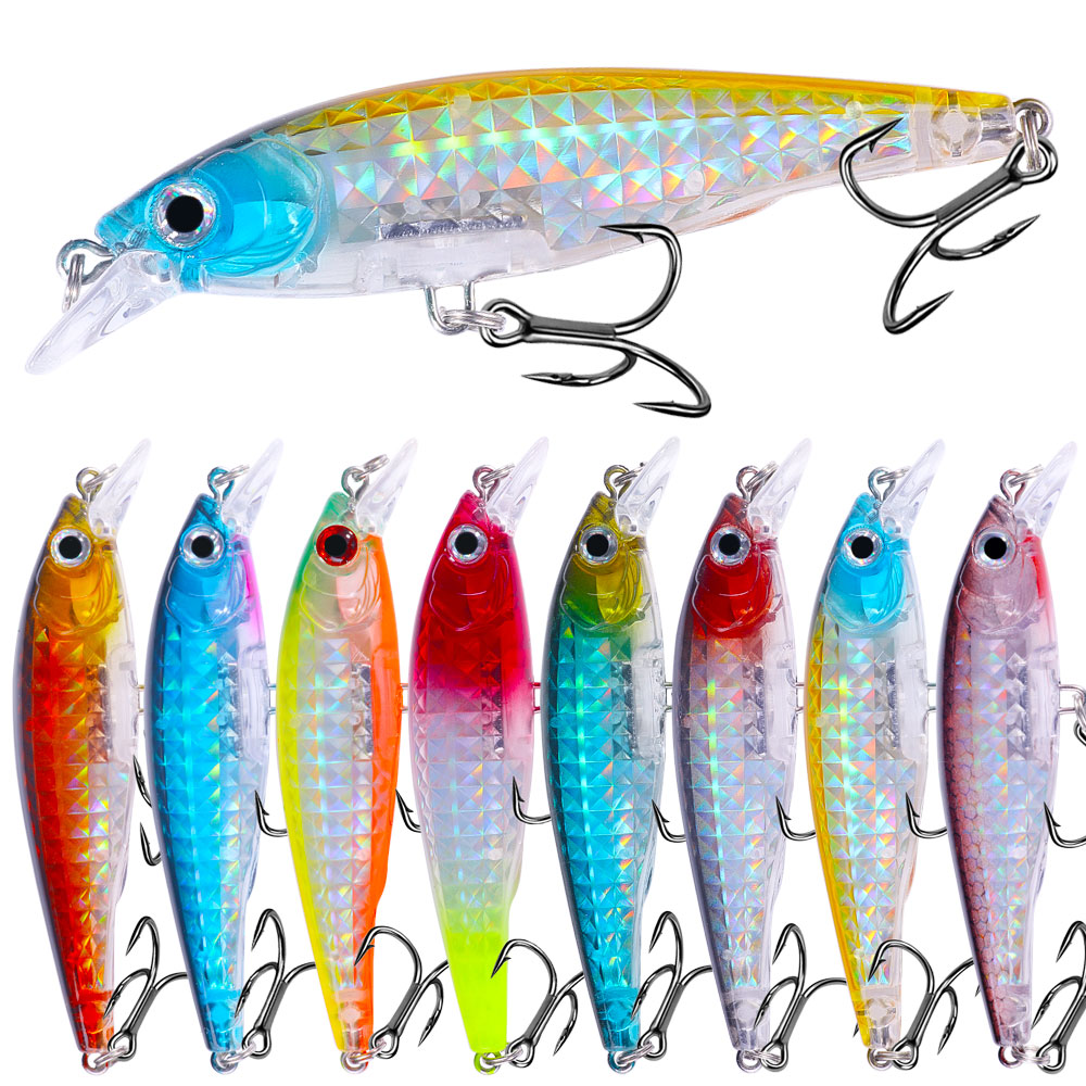 1pc Minnow fishing lure set 9c - Fishing Lure Jerkbait recension och pris