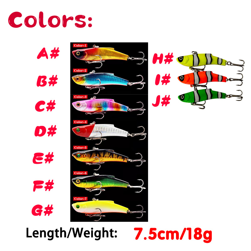 Fuheno 1 Pcs 7.5cm 18g Fishing - Fishing Lure Crankbait recension och pris