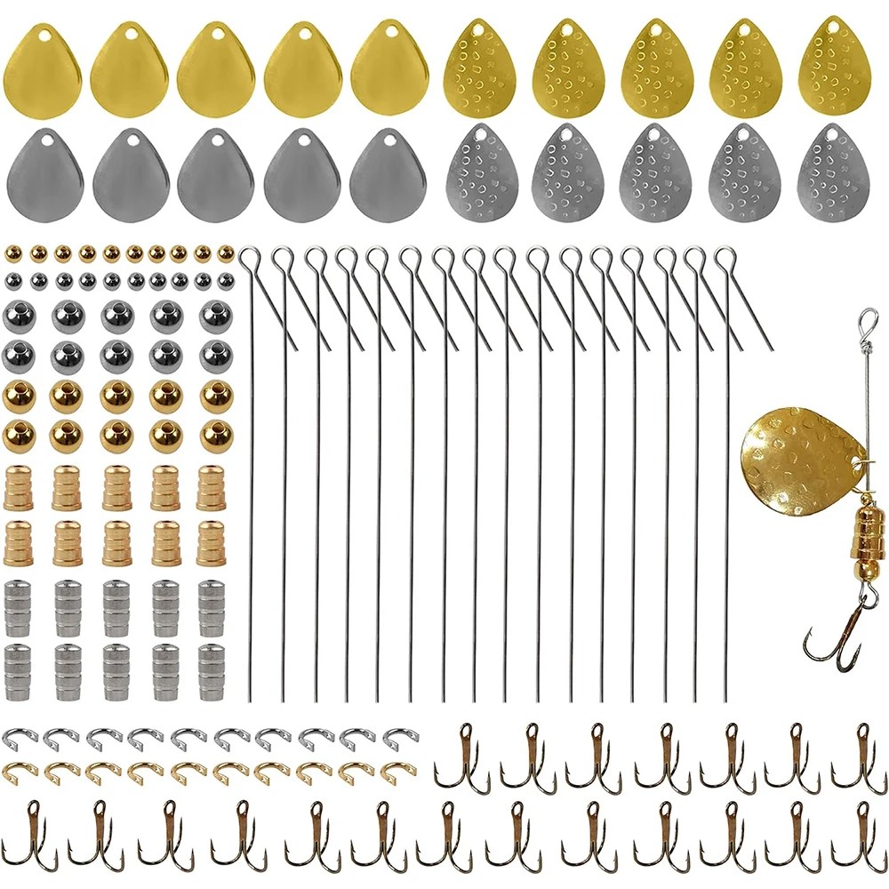 140Pcs Fishing Lures Making Ki - Fishing Lure Spoon recension och pris