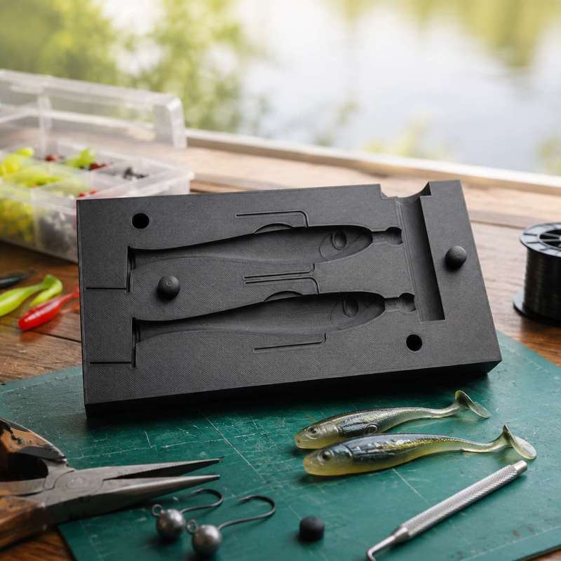 66mm Soft Bait Fishing Mold Ha - Fishing Lure Making Kit recension och pris