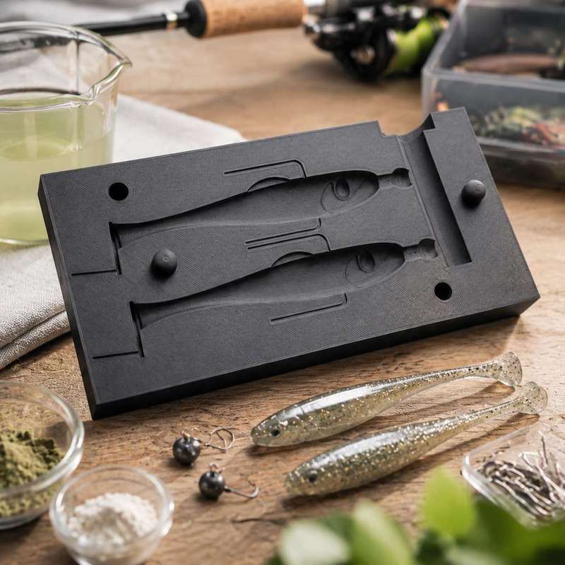 66mm Soft Bait Fishing Mold Ha - Fishing Lure Making Kit recension och pris