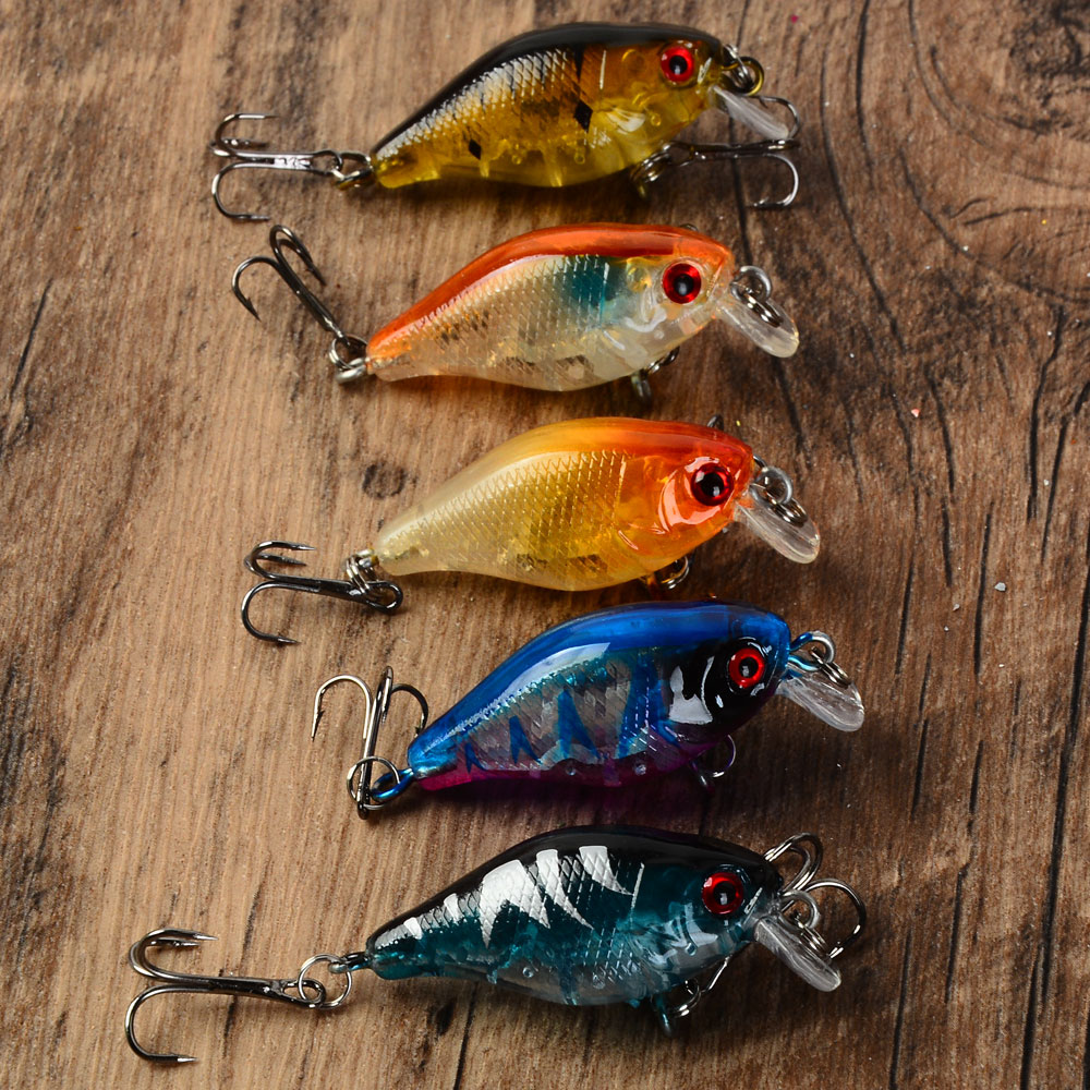 5pcs Floating Crankbaits Bait  - Fishing Lure Jerkbait recension och pris