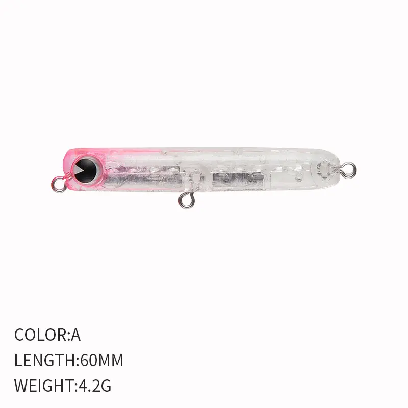 6cm 4.8g Slow Sinking Pencil F - Fishing Lure Jerkbait recension och pris