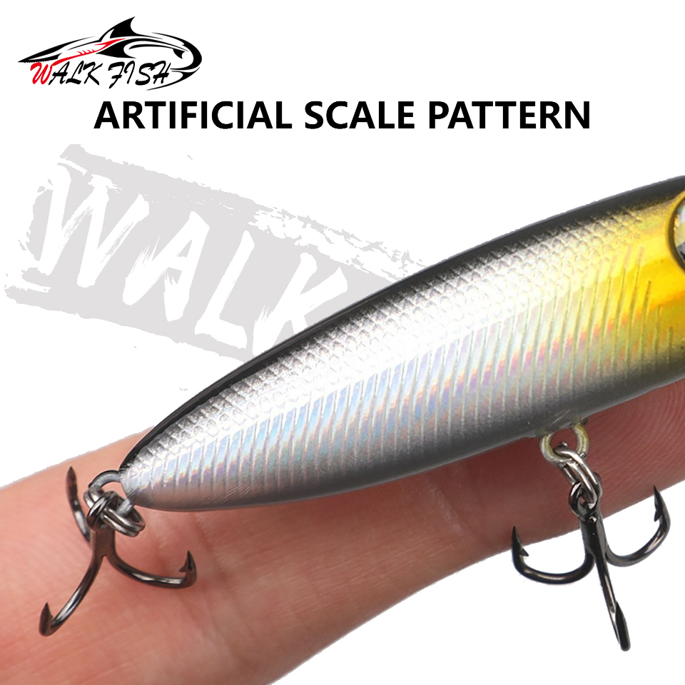 WALK FISH 1Pcs 6cm 5.6g Topwat - Fishing Lure Topwater recension och pris