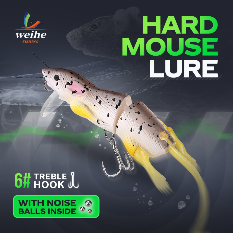 WEIHE 1PC g 8cm 5Colors Artifi - Fishing Lure Topwater recension och pris