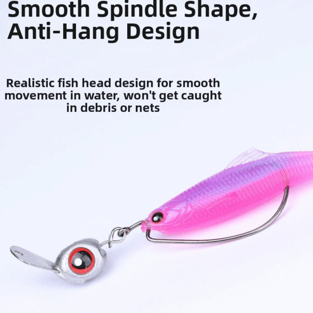 10pcs 10PCS Jig Head Lure Tong - Fishing Lure Jig recension och pris